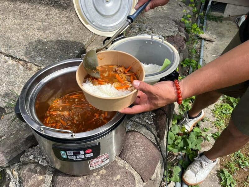 石川県珠洲市への豪雨災害における物資及び炊き出し支援