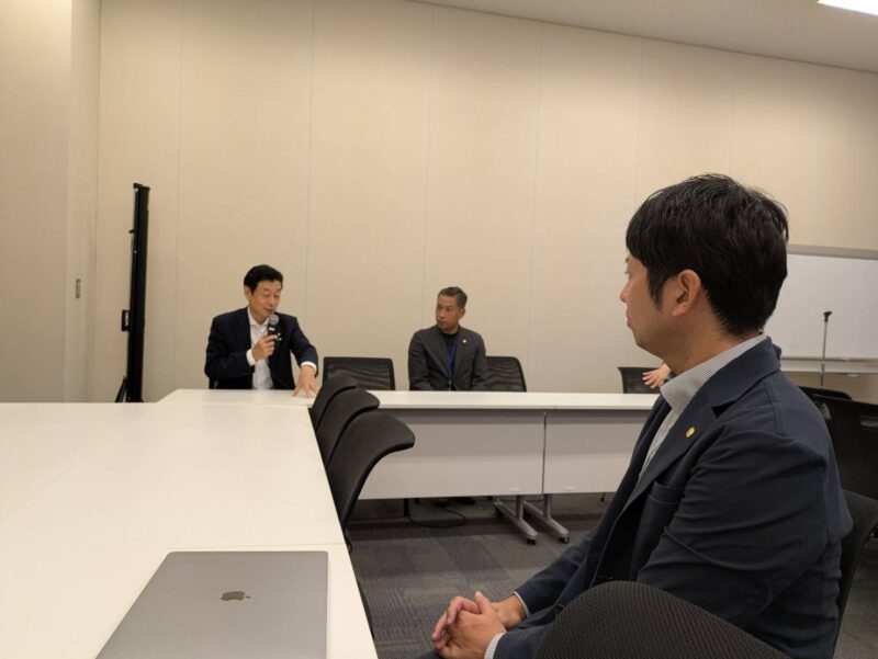 西村康稔 衆議院議員との意見交換