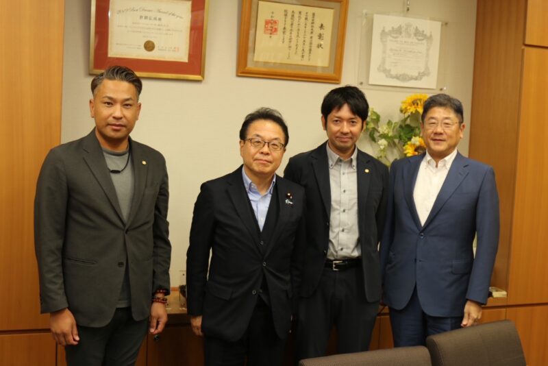 世耕弘成 衆議院議員との意見交換